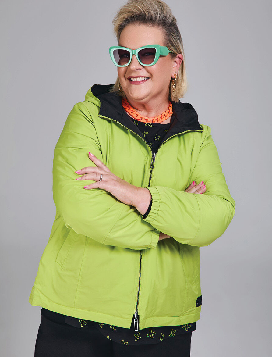Reversible Shower Resist Amore Jacket